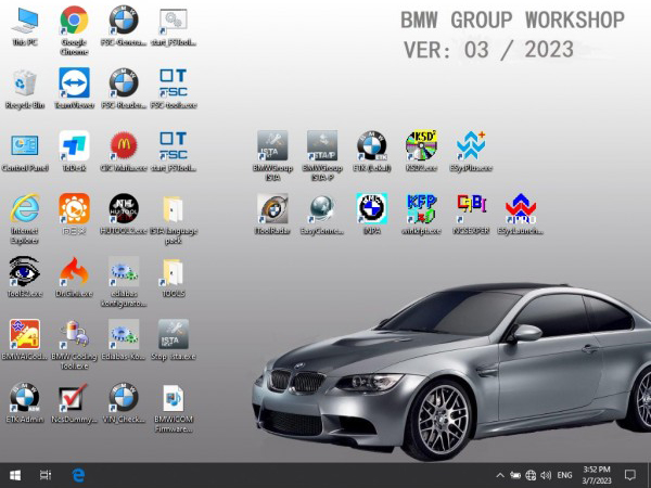 ICOM BMW A3+B+C Set Software v2023.3
